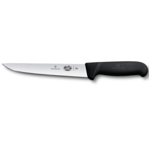 Victorinox slaughtering, butcher´s knife, straight, stiff, wide blade 22 cm