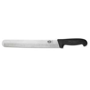 Victorinox slicing knife, straight, flexible, fluted edge, width 3 cm, length 36 cm