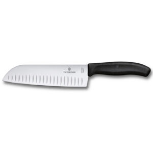 Victorinox Santoku nuga õnarustega, laiusega 4,5 cm,  tera pikkusega 17 cm