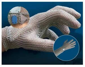 Metallkaitsekinnas Falkon, L suurus