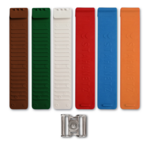 Metallkaitsekinnaste plastik randmepaela trukk-klamber