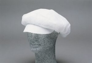 Ühekordne barettmüts sirmiga